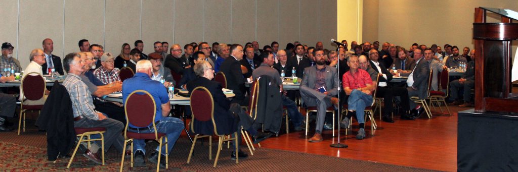 Special Executive Board Meeting on Saturday, September 22. More than 125 attendees.